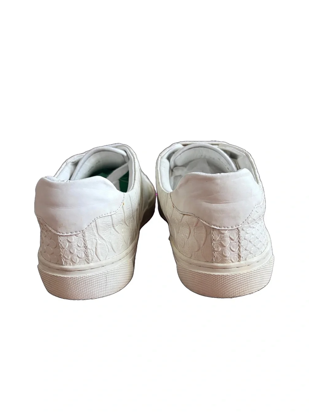 Authentic Philipp Plein Skull Low Top Sneackers White Size 40 Made in Italy